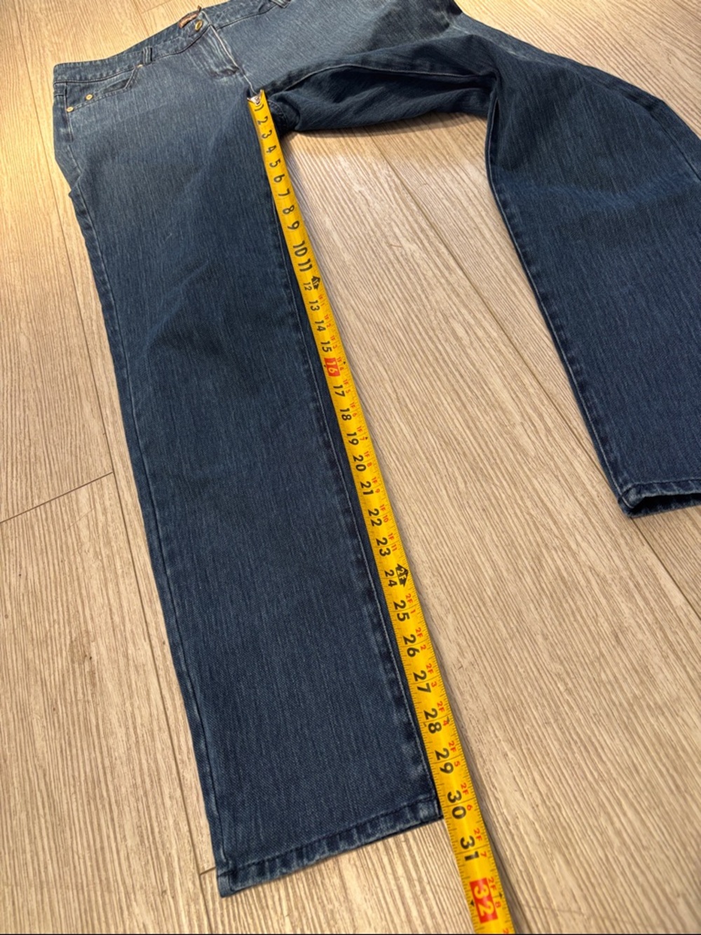 J. McLaughlin Lexi Blue Jeans size 12 - Picture 9 of 10
